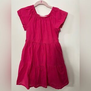 Carter's Vibrant Pink Eyelet Dress